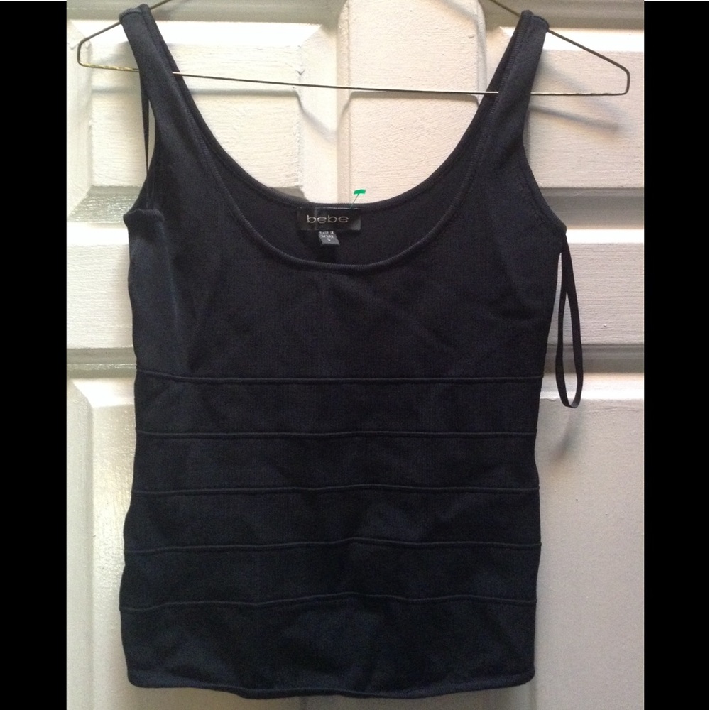 Bebe shirt black